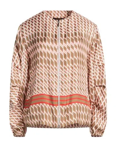 Moorer Woman Sweatshirt Salmon Pink Size 4 Silk