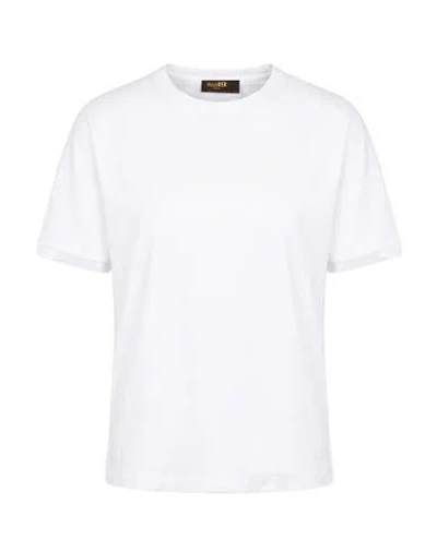 Moorer Woman T-shirt Ivory Size 4 Cotton In White