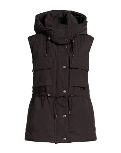 Moorer Woman Vest Black Size 4 Polyamide
