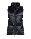 Moorer Woman Vest Blue Size 10 Polyamide In Black