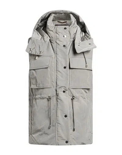 Moorer Woman Vest Grey Size 4 Polyamide