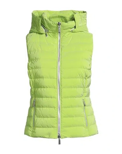 Moorer Woman Vest Lime Green Size 4 Polyamide, Polyester