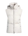 Moorer Woman Vest Off White Size 4 Polyamide, Polyurethane