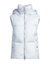Moorer Woman Vest Sky Blue Size 6 Polyamide, Polyurethane In Blue