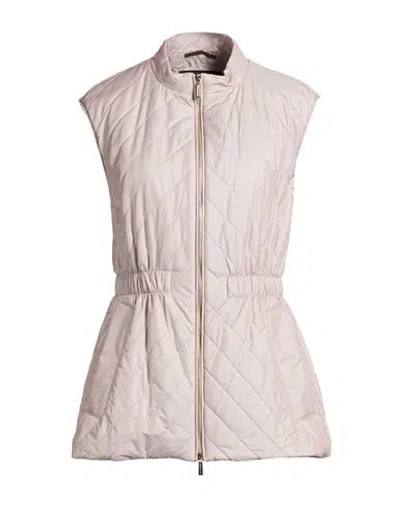 Moorer Woman Vest Taupe Size 4 Polyamide In Gray