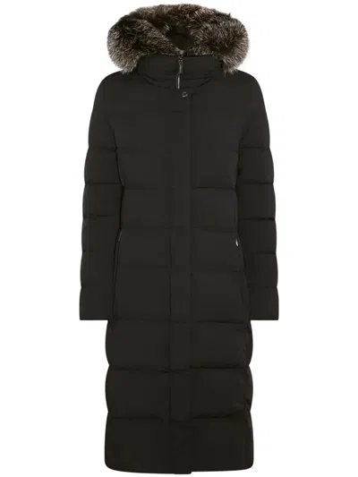 Moorer Women's Down-filled Puffer Coat In Black