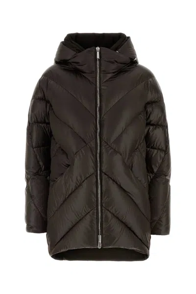Moorer Women's Polyester Down Jacket In Brown