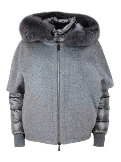 MOORER CHAQUETA CASUAL - GRIS