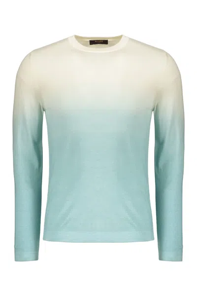 MOORER WOOL BLEND T-SHIRT
