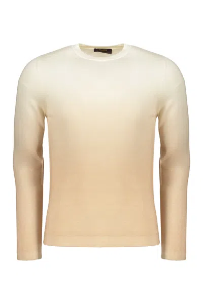 MOORER WOOL BLEND T-SHIRT