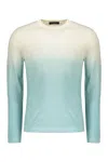 Moorer Gradient-effect Jumper In Green