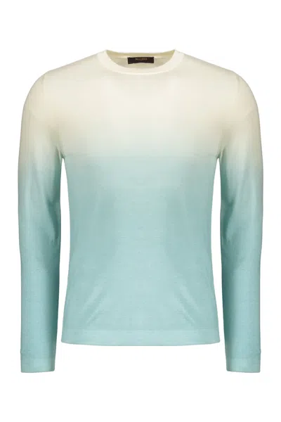 MOORER WOOL BLEND T-SHIRT