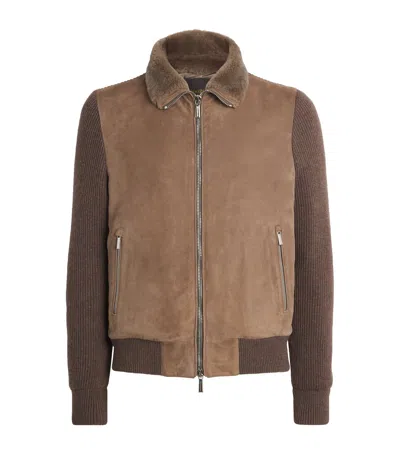 MOORER MOORER WOOL-CASHMERE HYBRID JACKET