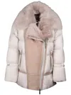 Moorer Yoss-ks3 Puffer Jacket In Neutrals