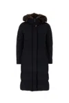 Moorer Dark Blue Puffer Zagara-kn Down Jacket In Darkblue