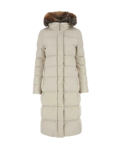 Moorer Zagarakn Padded Coat In White