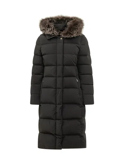 Moorer Zagara-kn Quilted Down Jacket In Black