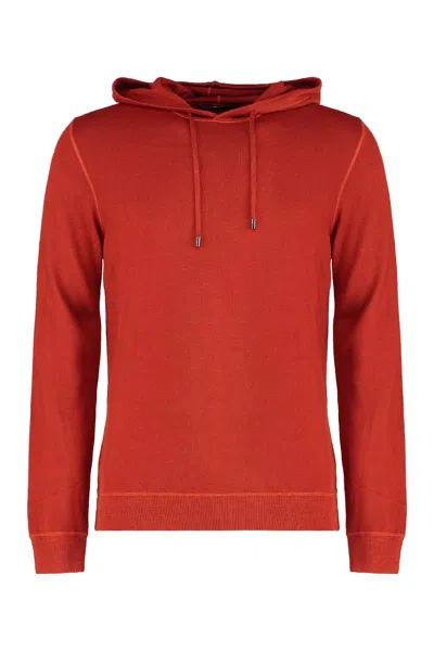MOORER ZANE KNITTED HOODIE
