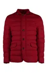 Moorer Zayin-ilw Padded Cashmere Jacket In Red