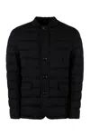 Moorer Zayn Cashmere Two-button Blazer In Blue