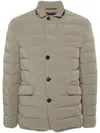 Moorer Zayn-kn Puffer Jacket In Grey