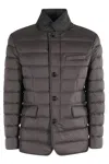 Moorer Zayn Quilted Button-fastening Jacket