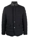 Moorer Midnight Blue Nylon Blend Zayn Down Jacket In Blue