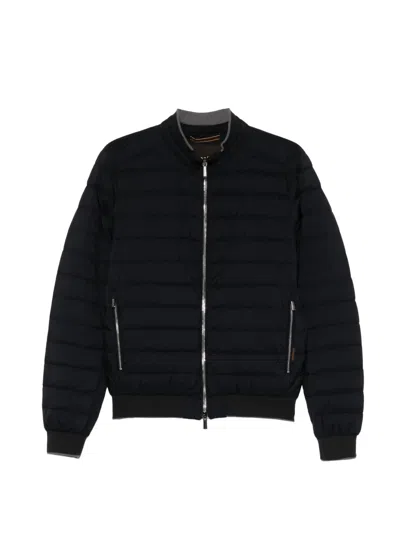 Moorer Zip Jacket In Black