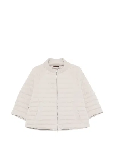 Moorer Zip Jacket In Neutral