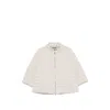 Moorer Zip Jacket In White