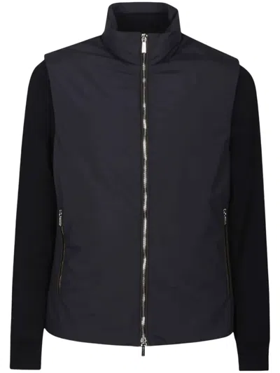 MOORER ZIP-UP BOMBER JACKET