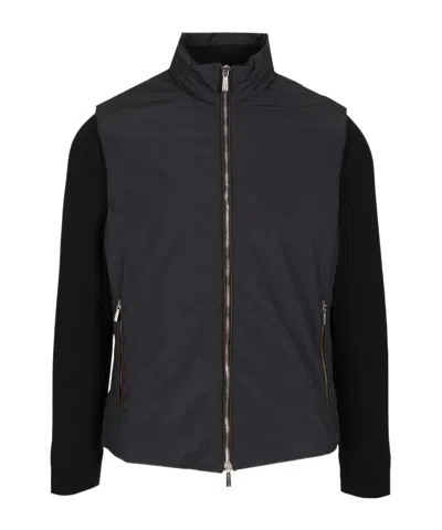 MOORER MOORER EVAN H STP ZIP-UP HIGH NECK JACKET