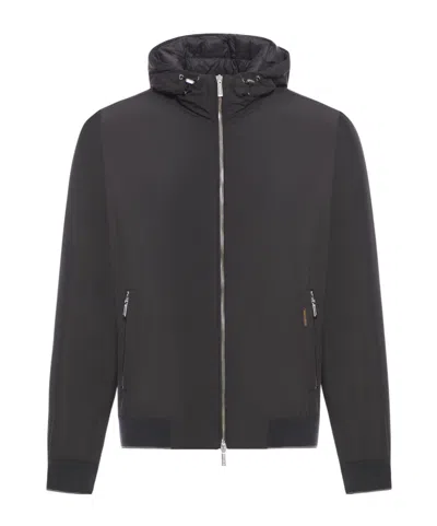 MOORER HOODED ZIP-UP JACKET