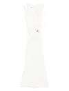 Moos Studio Endless Summer Maxi Dress In White