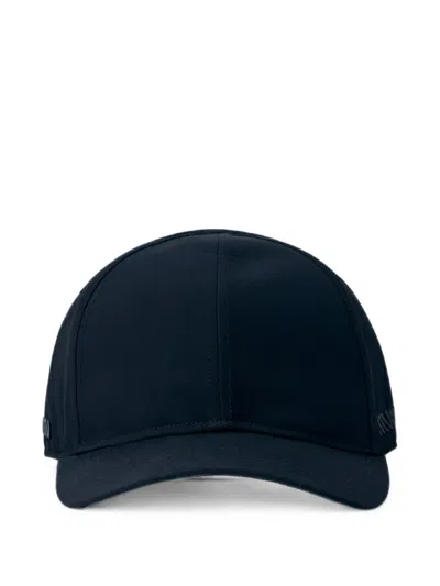Moos Studio Six-panel Curved-brim Cap In Blue
