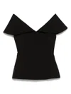 Moos Studio Sleeveless Top In Black