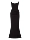 Moos Studio Velvet Edge Dress