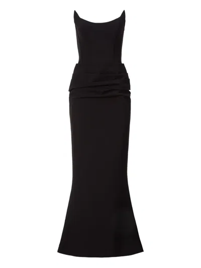 Moos Studio Velvet Edge Dress
