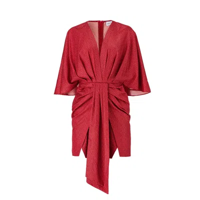 Moos Studio Women's Red Lola Mini Dress