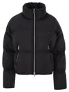 Moose Knuckles Agate Drawstring Puffer Jacket In Black