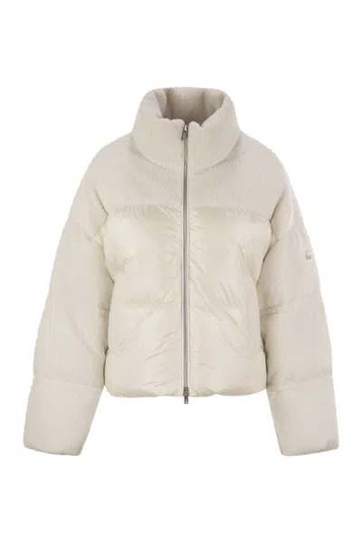 Moose Knuckles Women's Agate Puffer - Short Down Jacket In White