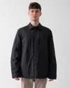 Moose Knuckles Ash Mens Shirt Jacket In Black