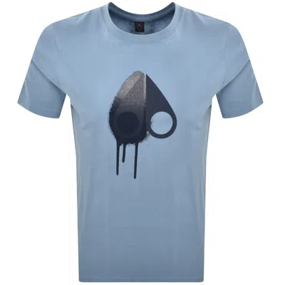 Moose Knuckles Augstine T Shirt Blue