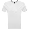 Moose Knuckles Chamblee Leaf T Shirt White