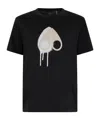 Moose Knuckles Augustine Drip Printed Cotton T-shirt