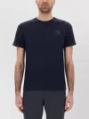 Moose Knuckles Back Print Short Sleeves Crew Neck