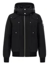 Moose Knuckles Original Ballistic Down Jacket In Black