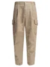 Moose Knuckles Straight-leg Cargo Shorts In Neutral
