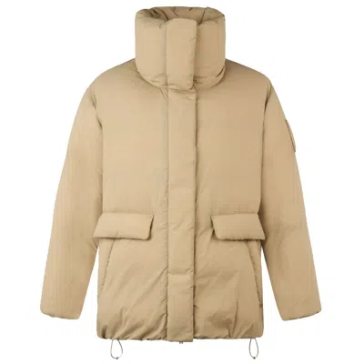 Moose Knuckles Beige Nylon Jackets & Women's Coat