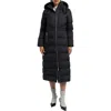 Moose Knuckles Belle Cote Long Water Repellent 800 Fill Power Down Parka In Animal Print